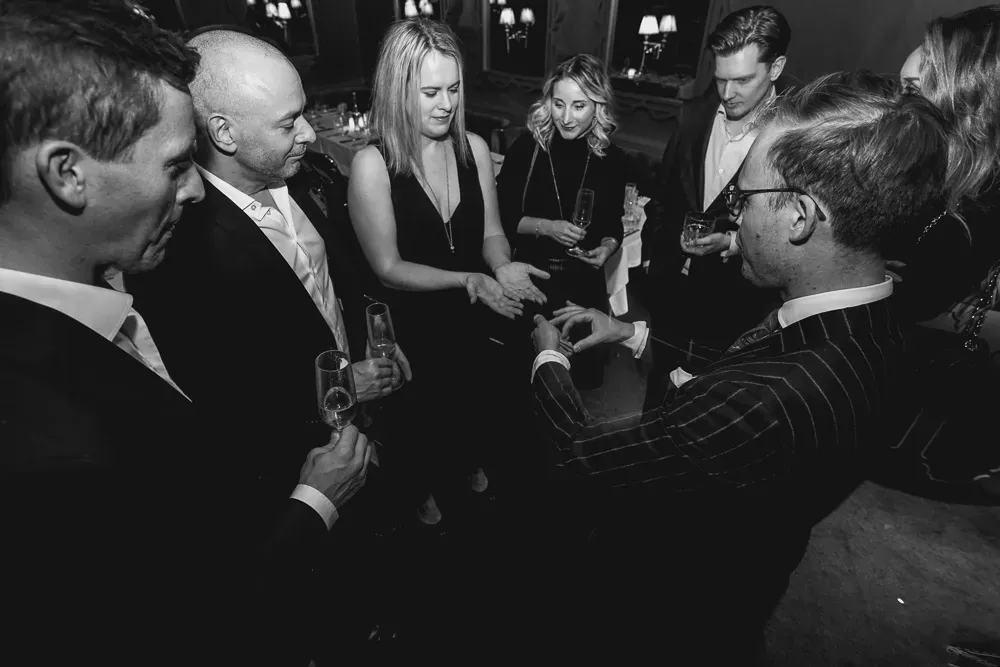 Magi på företagsevent med Fredrik Stenström